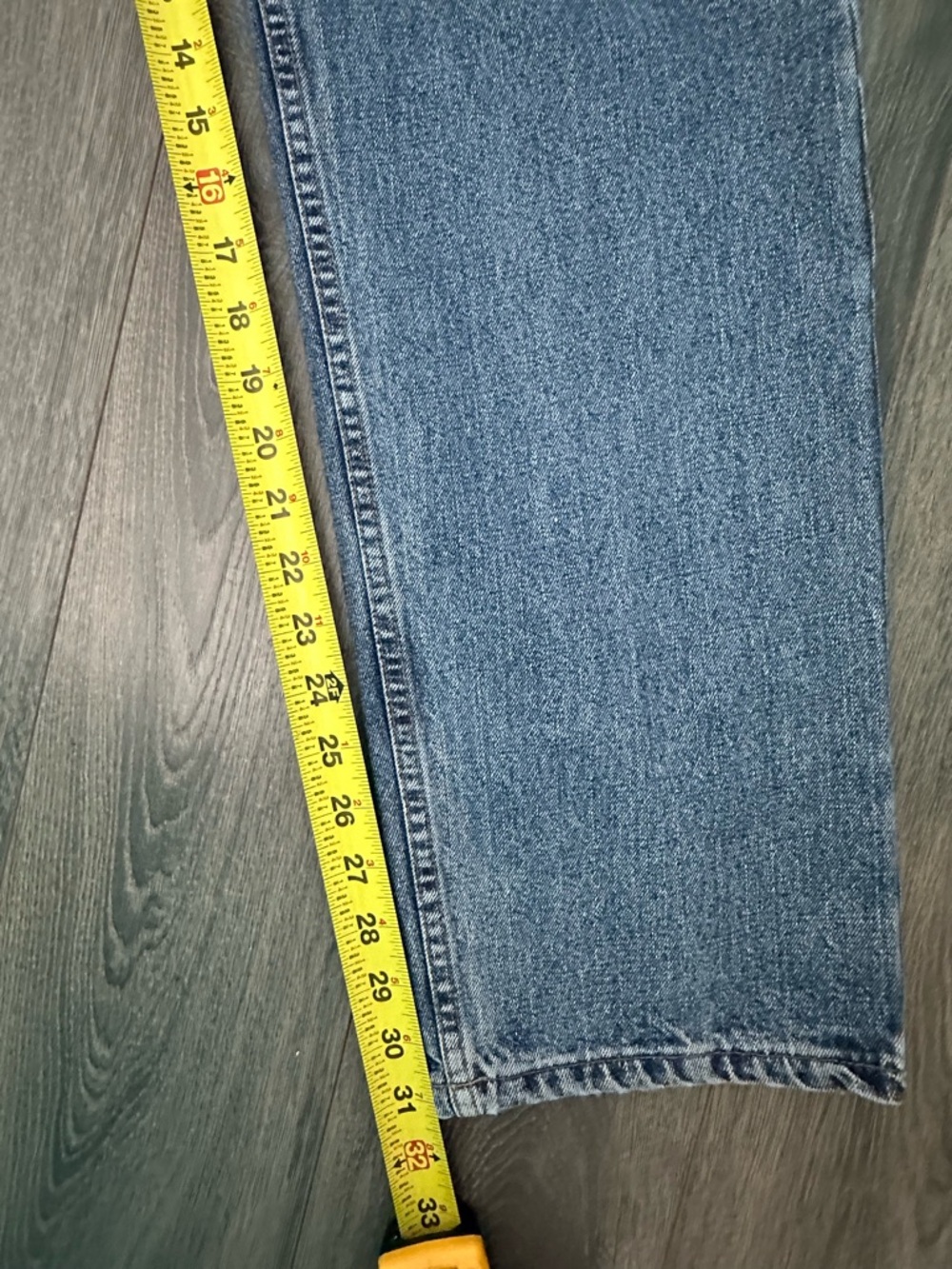 Vintage Ikeda High Waist 90s Mom Jeans Womens Blue Canadian Denim Retro Straight - Picture 10 of 12